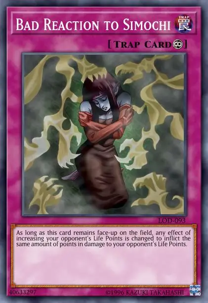 Bad Reaction to Simochi